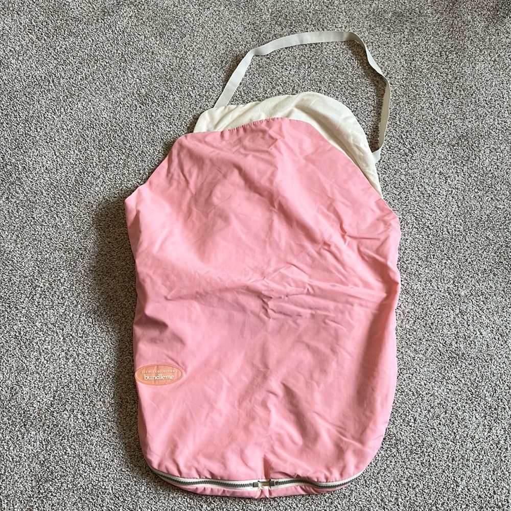 NWT JJ Cole Collections Lite Bundle Me Car seat Cover - Picture 2 of 10